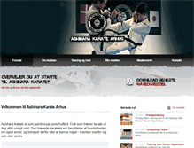 Tablet Screenshot of dojo.dk